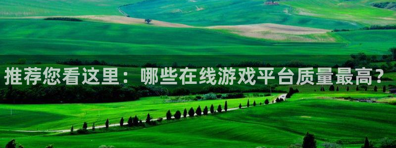 蓝冠娱乐网页登录入口：推荐您看这里：哪些在线游戏平台质量最高