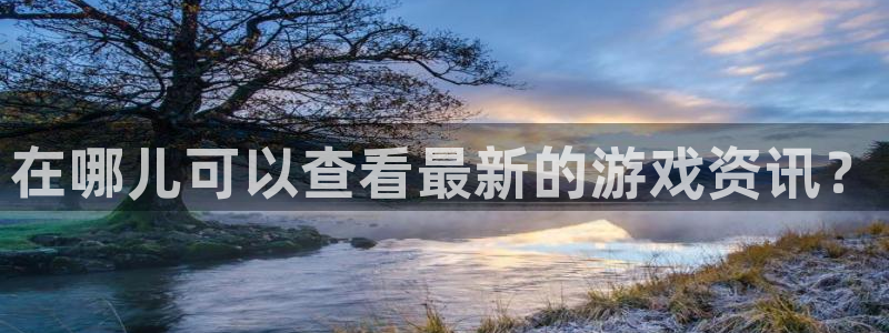 蓝冠娱乐是什么：在哪儿可以查看最新的游戏资讯？